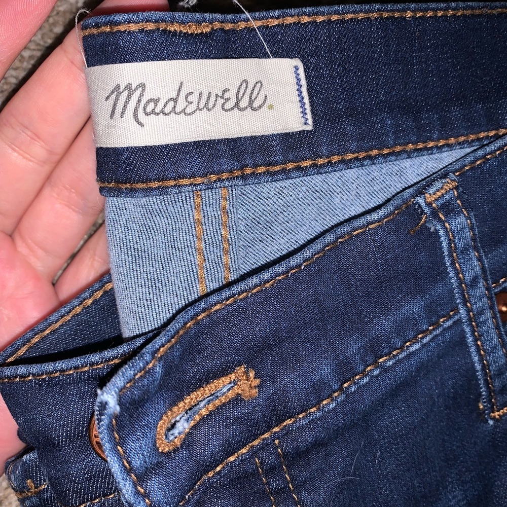 Madewell Jeans 10” high rise skinny size 32